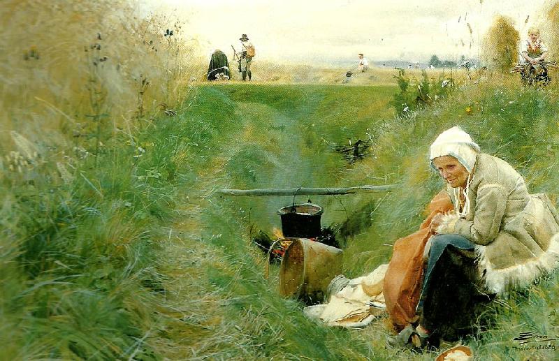 Anders Zorn vart dagliga brod oil painting image